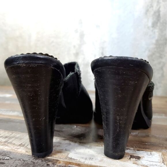 BareTraps Expert Close Toed Heel Mules Size 6 - Picture 7 of 14